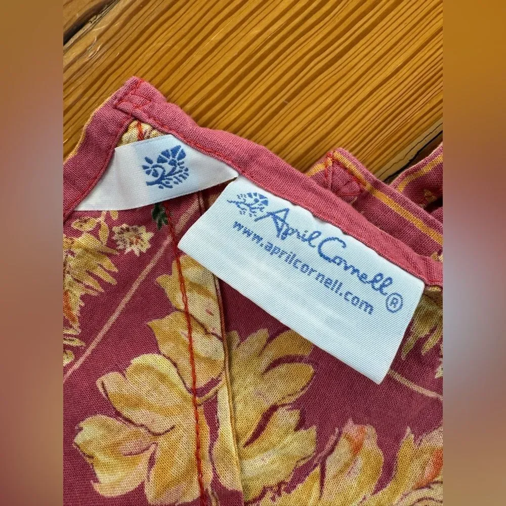 April Cornell Floral Tablecloth